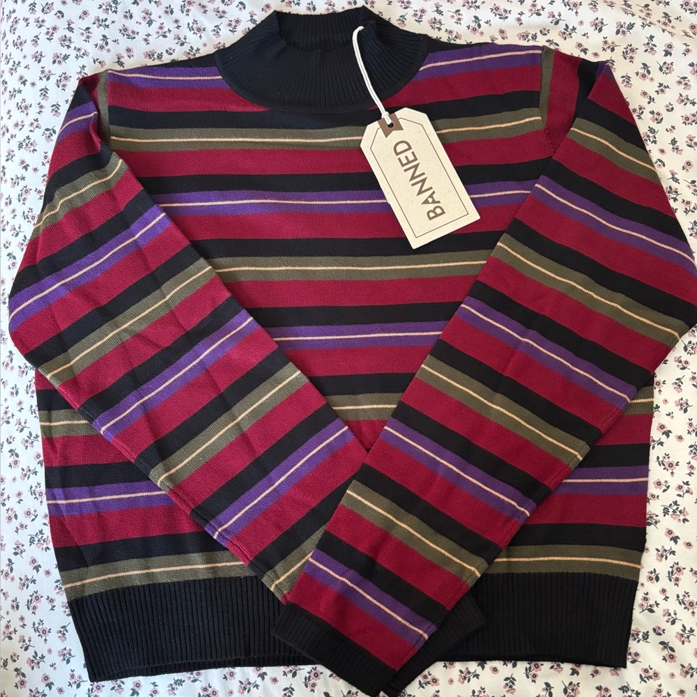 Striped Multicolor Women's Sweater